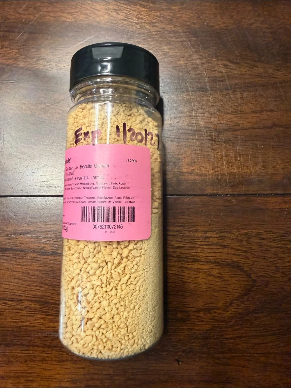Starbucks Graham Cracker Crumble Topping - Beige and Black